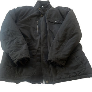 Uoiuxc sz US2XL. Pile lined, zip up jacket.  EUC. MULTIPLE POCKETS